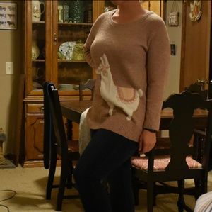 Llama Sweater
